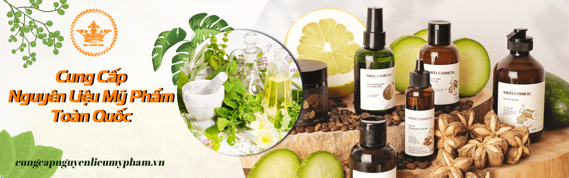 Cung cấp nguyên liệu mỹ phẩm toàn quốc Dạ Thảo Lan