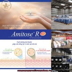 Hoạt chất dưỡng ẩm Amitose R sẽ giúp cải thiện kết cấu cho sản phẩm góp phần tạo ra kết cấu sản phẩm có độ sệt vừa phải, ẩm mượt