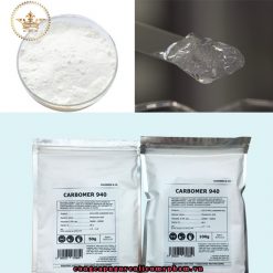 Hoạt chất tạo đặc Carbopol 940 Polymer là chất làm đặc carbomer hiệu quả ở độ nhớt cao và tạo thành gel nước hoặc cồn hydro có độ trong suốt cao