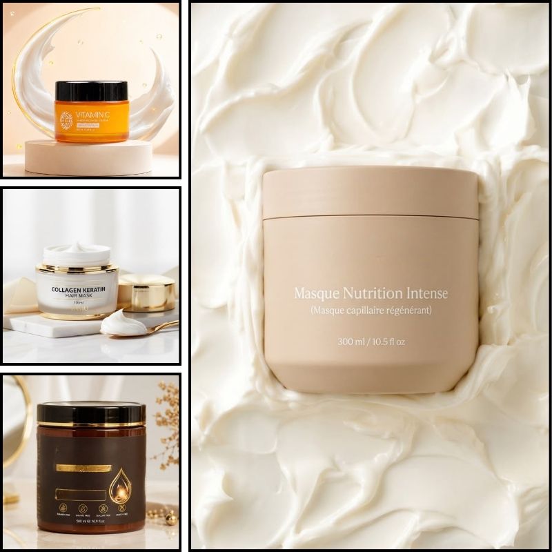 Gia Công Kem Ủ Tóc Collagen Trọn Gói