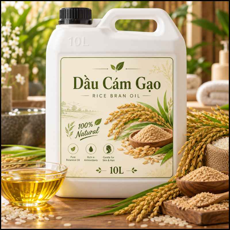 Dầu Nền Mỹ Phẩm Dầu Cám Gạo