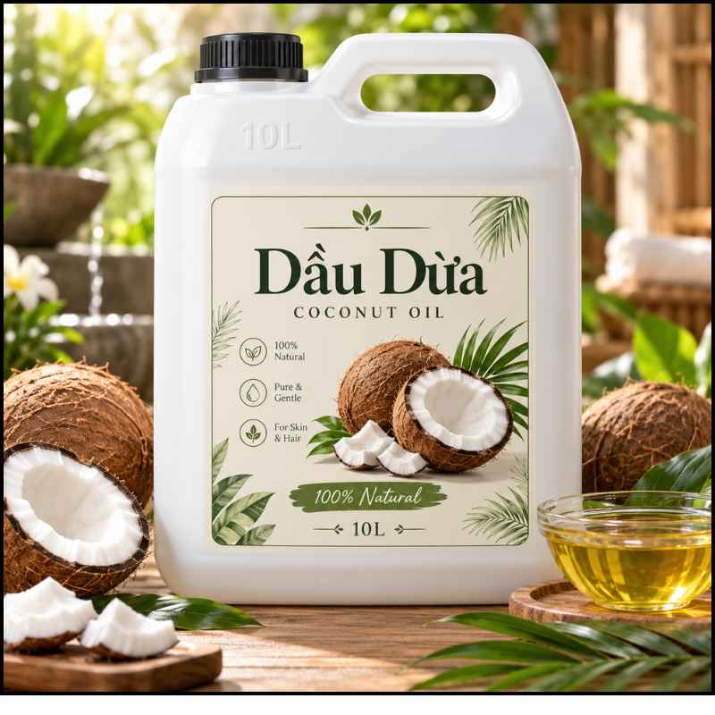 Dầu Nền Mỹ Phẩm Dầu Dừa