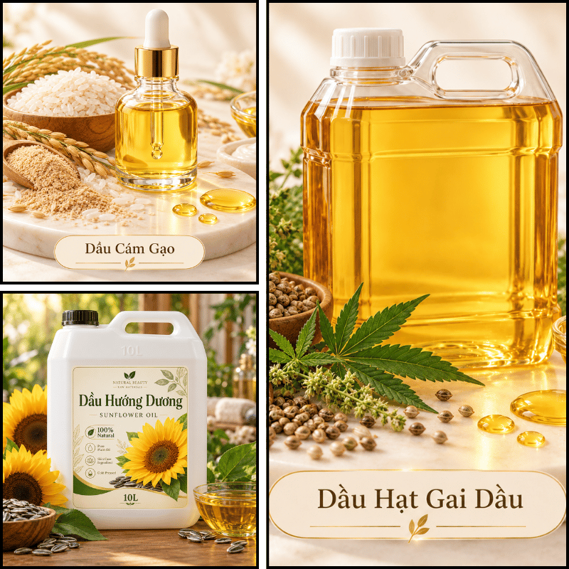 Top 30 Dầu Nền Mỹ Phẩm